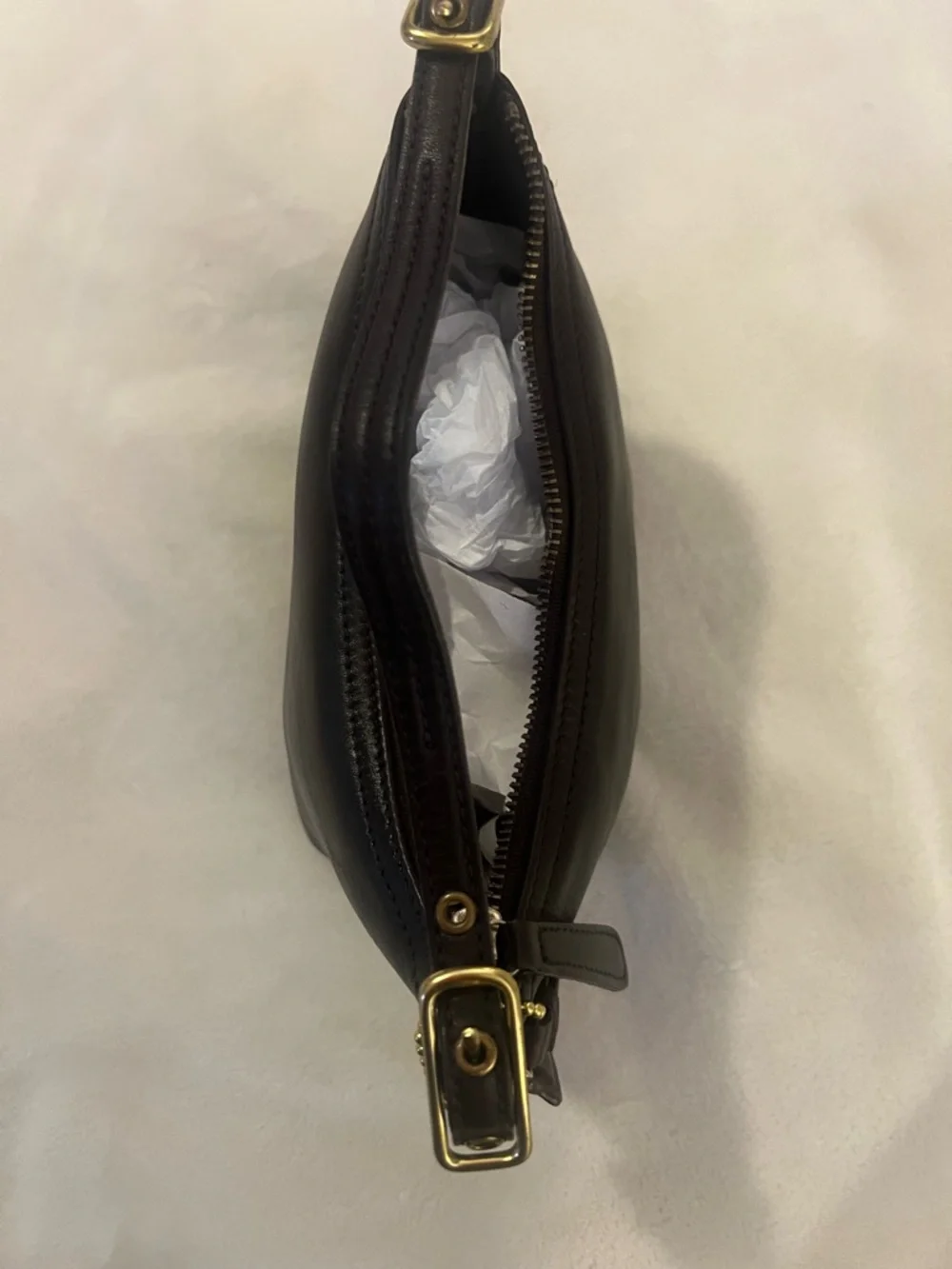 🩷 Coach Vintage Legacy West Demi Pouch Hobo Baguette Swing Bag
Mahogany9844🩷 - Picture 9 of 16